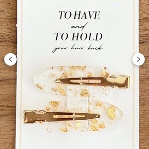 Bride Bridesmaid Hair Clips